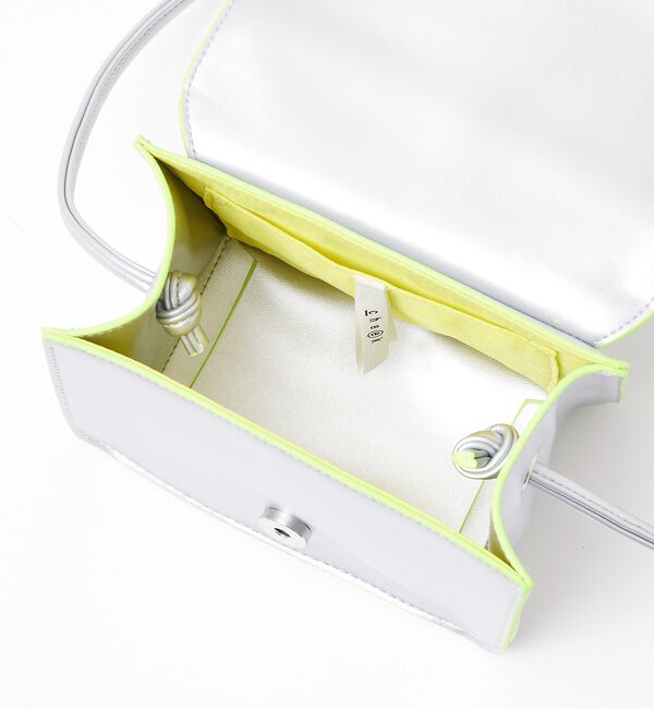 NOMINE「【cheek】Line mini shoulder カラーライン ショルダーバッ」|ショルダー・メッセンジャー|