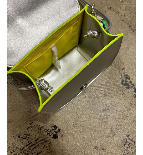 NOMINE「【cheek】Line mini shoulder カラーライン ショルダーバッ」|ショルダー・メッセンジャー|