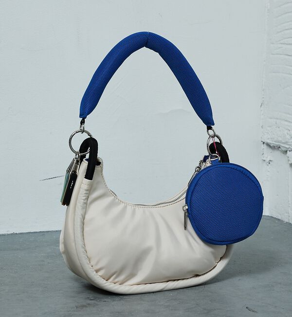 NOMINE「【cheek】round 2WAY shoulder 2WAY ハーフムーン型」|ショルダー・メッセンジャー|