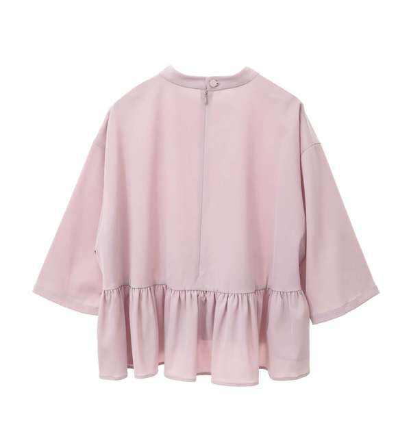 TIARA「ショートペプラムブラウス（セットアップ可）」|シャツ・ブラウス|