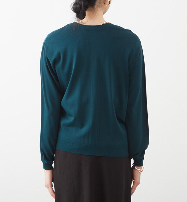 Liesse「コットンモールカーディガン」|カーディガン|