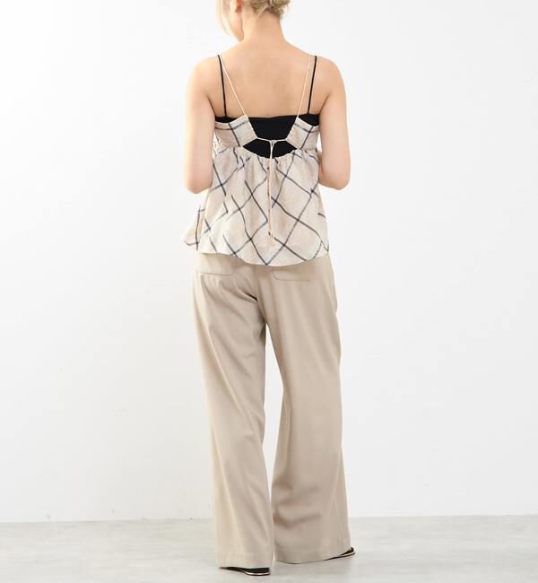 SOFFITTO「【A_/エース】ゴム仕様＆ドローコード付きリラックス ストライプパンツ」|その他|