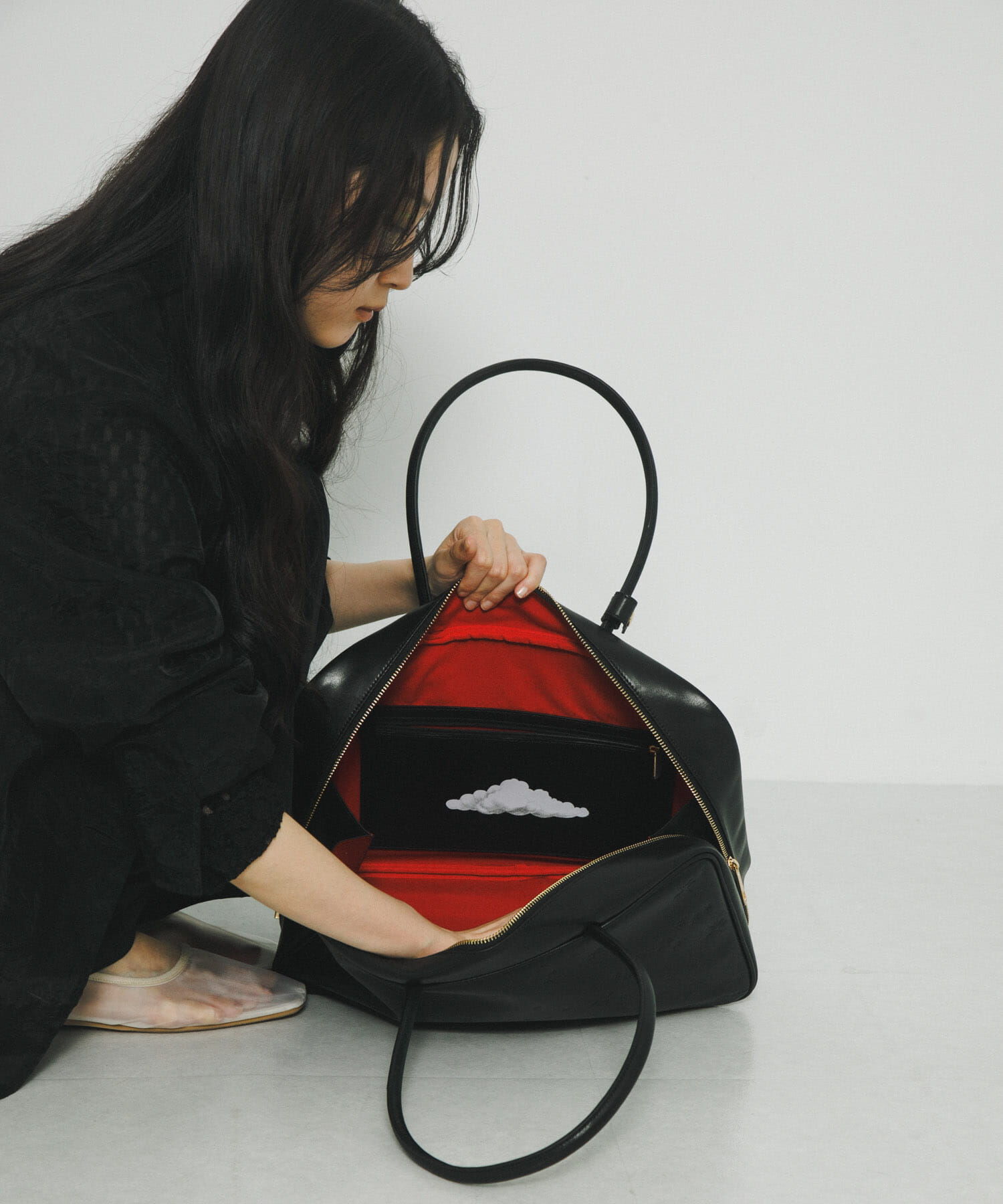RODE SKO「Pas De DANSE　Eclipse Bag large」|ボストンバッグ|