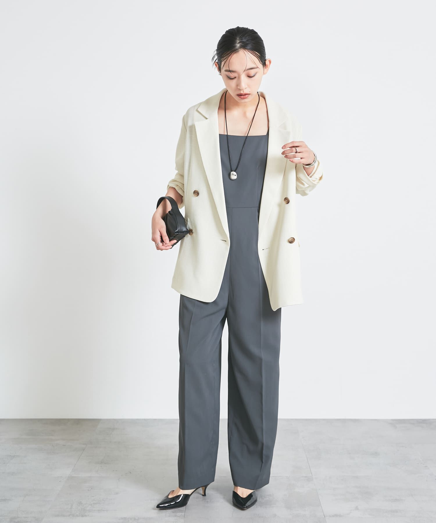 URBAN RESEARCH ROSSO「チュールブラウスセットオールインワン」|スカート|