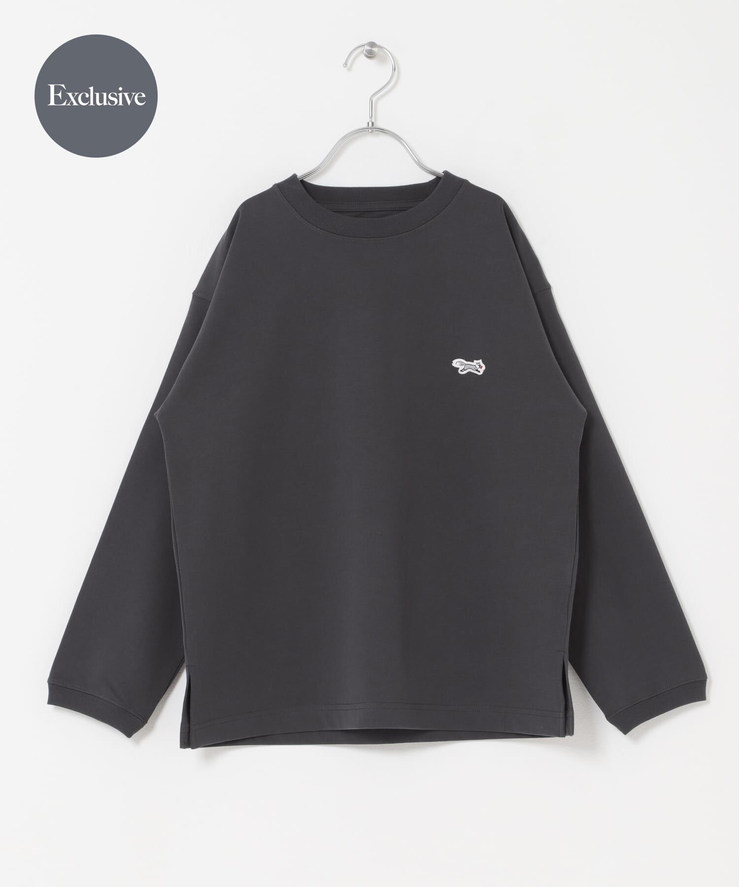 URBAN RESEARCH DOORS「『150ｻｲｽﾞ』『別注』『親子ﾘﾝｸ』PENNEYS&times;DOORS THE FOX LONG-SLEEVE T-SHIRTS(KI」|その他|チャコールグレー