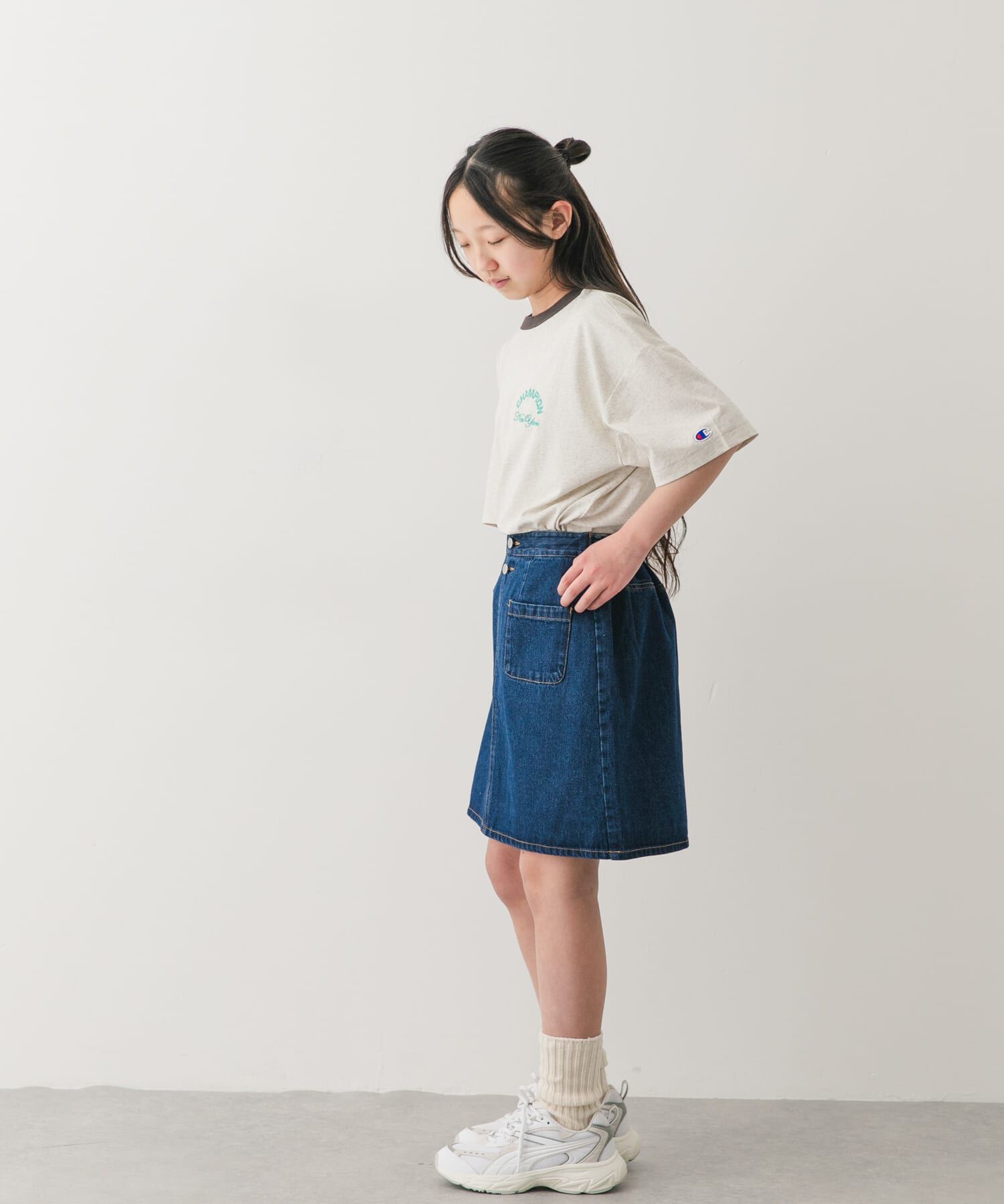 URBAN RESEARCH DOORS「『150サイズ』デニムスカート(KIDS)」|その他|