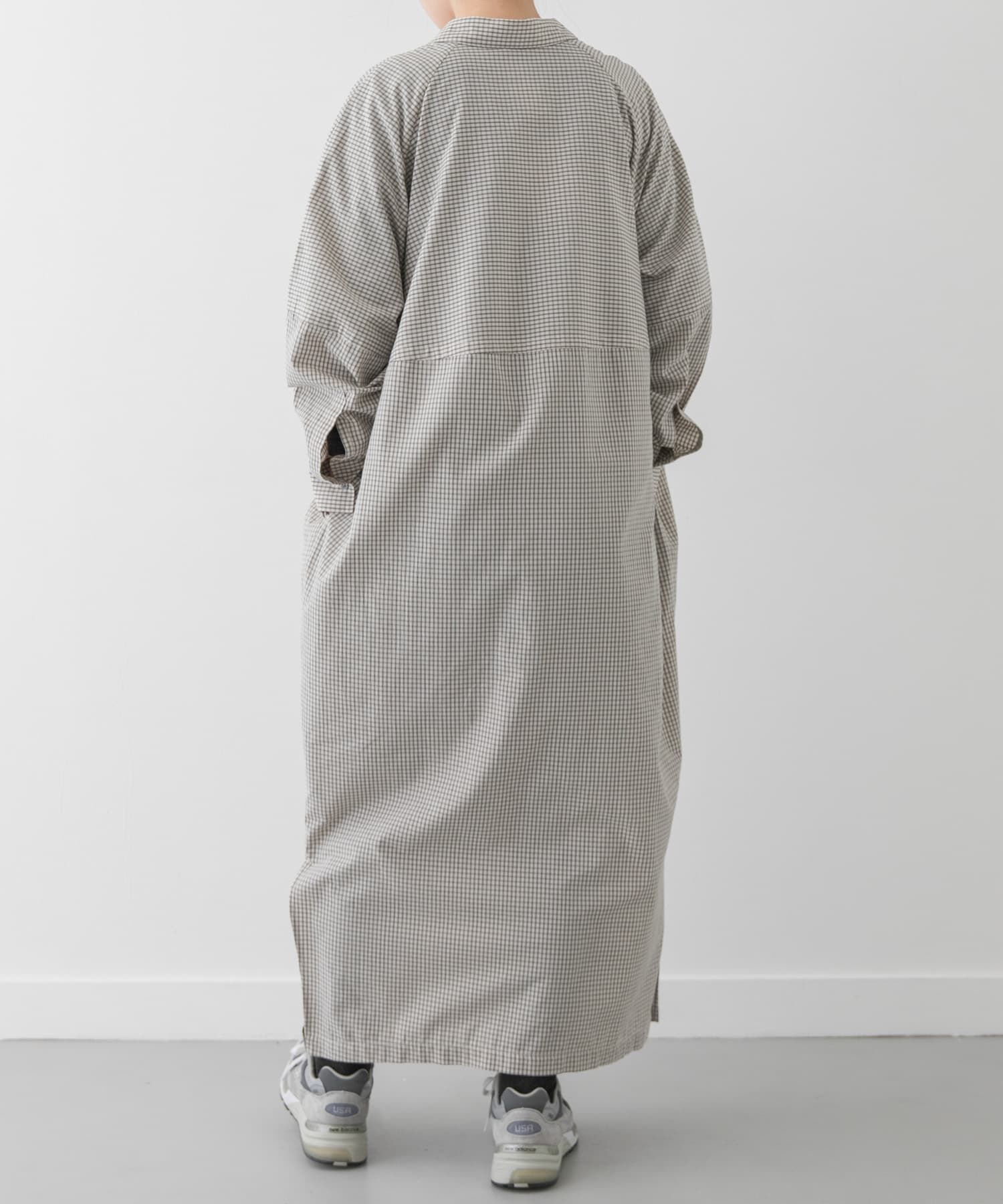 URBAN RESEARCH DOORS「FORK&SPOON　バレルシャツワンピース」|ワンピース|