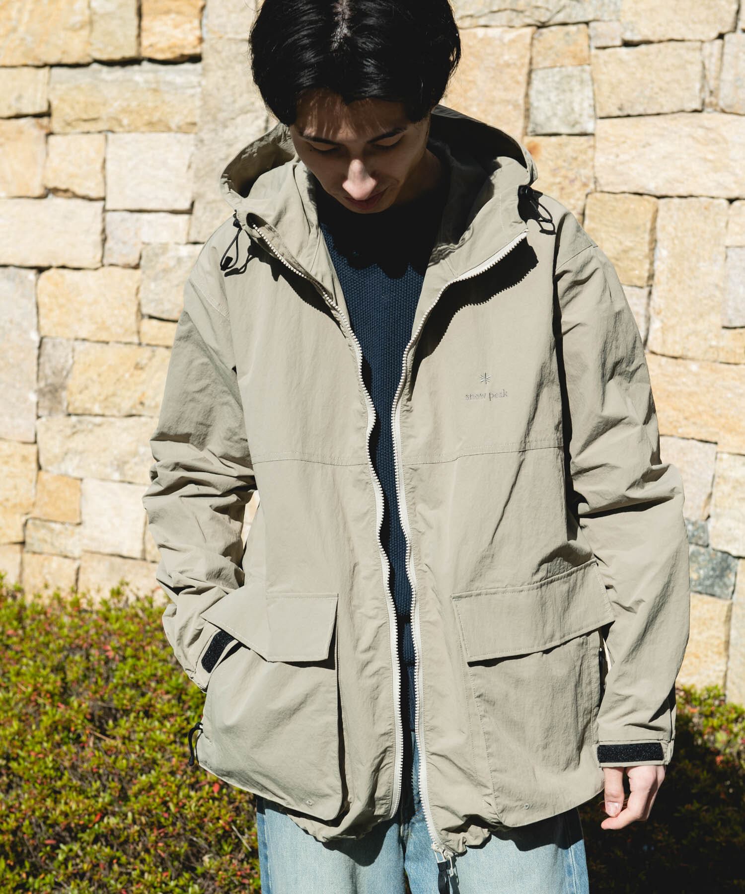 URBAN RESEARCH DOORS「『別注』Snow Peak Apparel&times;DOORS　NYLON WASHER PARKA」|アウトドア|