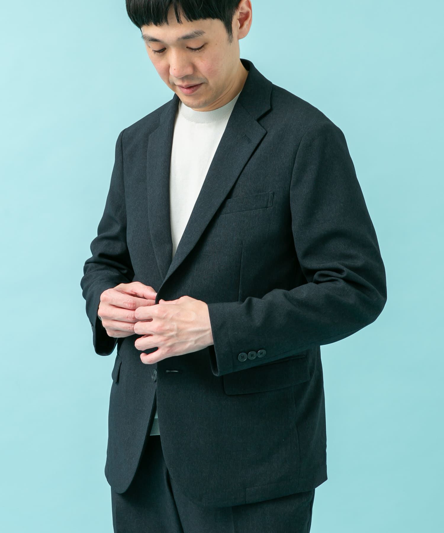 URBAN RESEARCH DOORS「LIFE STYLE TAILOR　メランジストレッチジャケット」|その他|