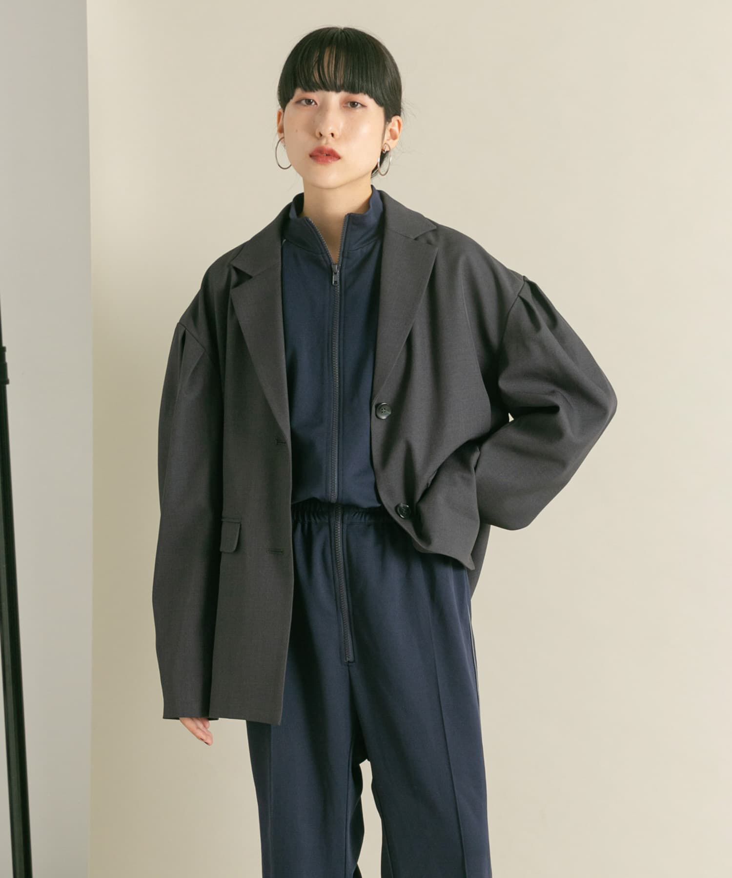  「ショルダータックBIGジャケット」|その他|