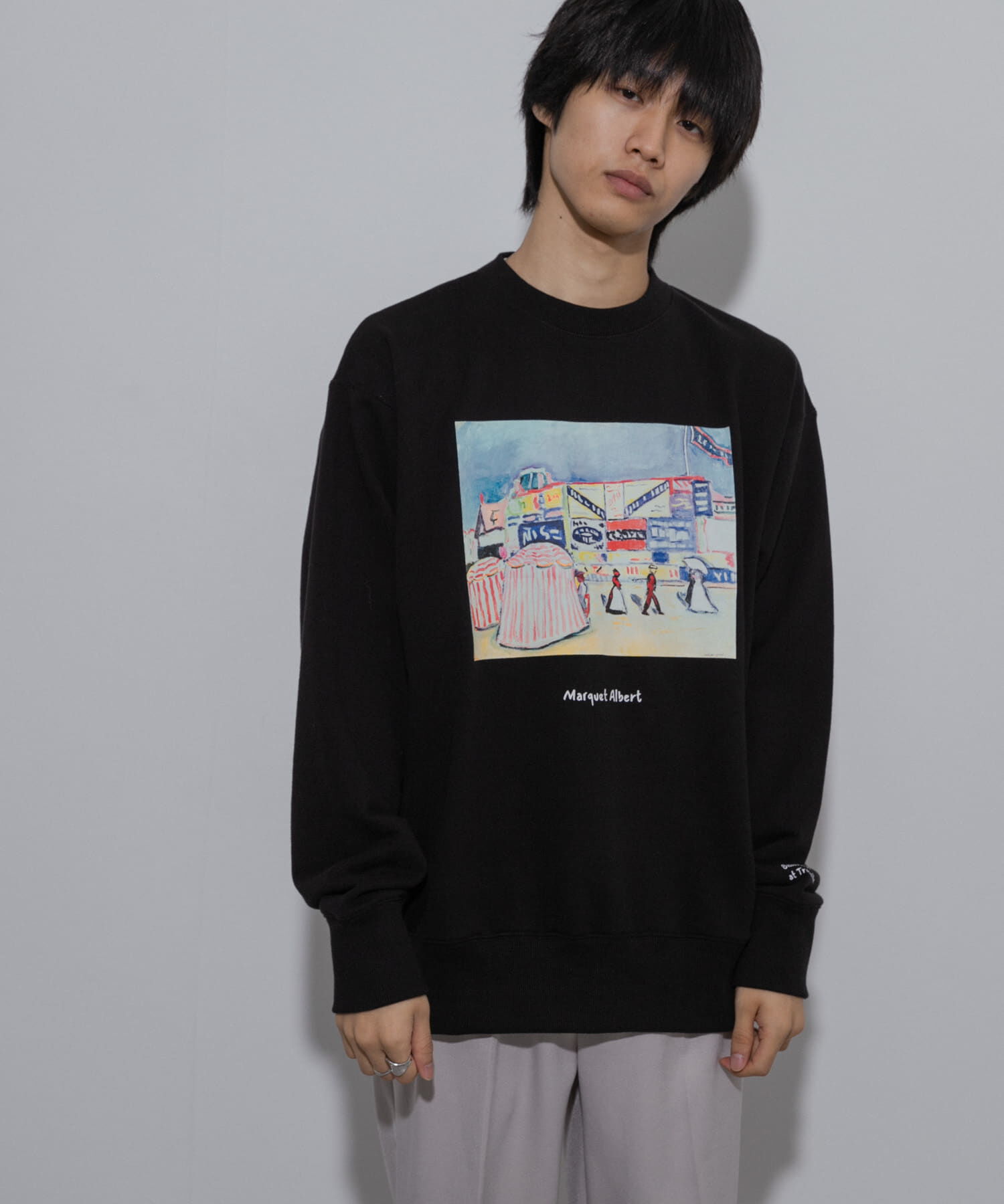 SENSE OF PLACE by URBAN RESEARCH「『別注』Albert Marquet プリントスウェット」|スウェット・ジャージ|