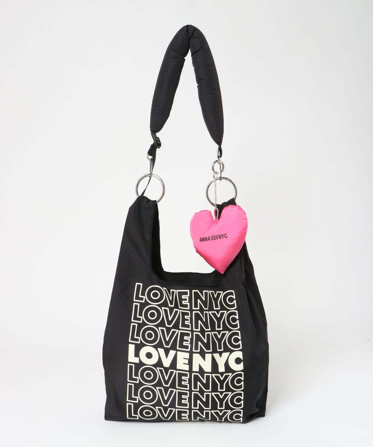 SENSE OF PLACE by URBAN RESEARCH「ANNA SUI NYC　LOVEショッピングバッグ」|エコバッグ|