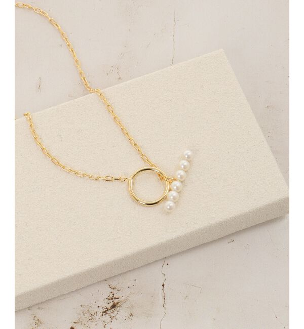 le.coeur blanc「パールマンテルネックレス」|ネックレス|