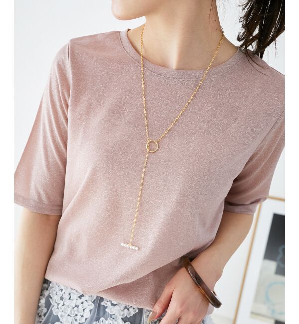 le.coeur blanc「パールマンテルネックレス」|ネックレス|