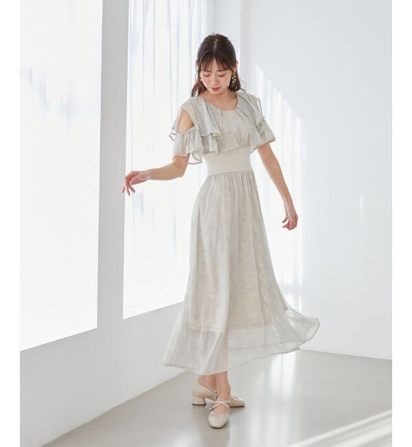  「ダブルカラーコルセットワンピース」|ワンピース|