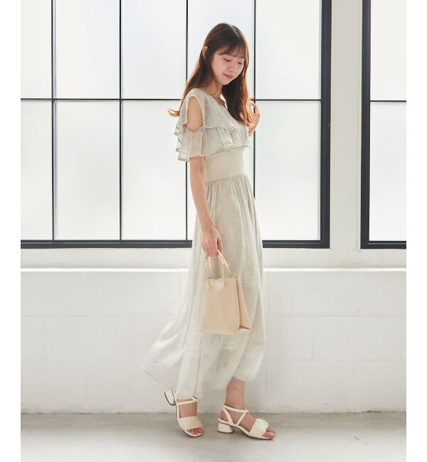  「ダブルカラーコルセットワンピース」|ワンピース|