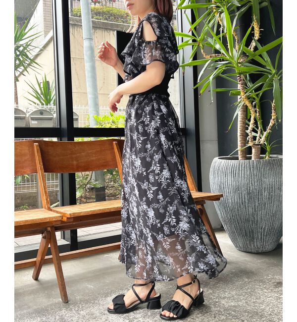  「ダブルカラーコルセットワンピース」|ワンピース|