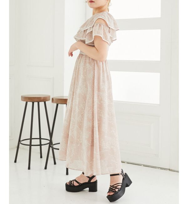  「ダブルカラーコルセットワンピース」|ワンピース|