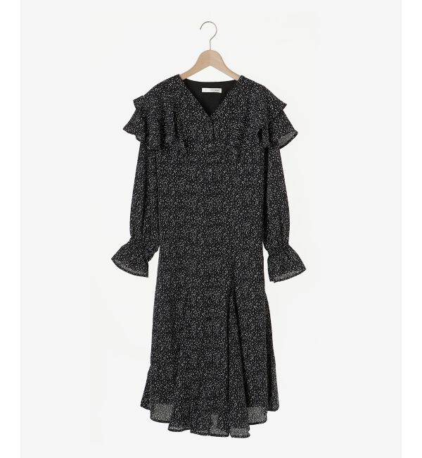 MAJESTICLEGON「スタイルアップフリルワンピース」|ワンピース|