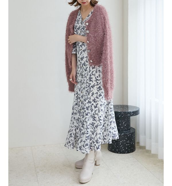 MAJESTICLEGON「スタイルアップフリルワンピース」|ワンピース|