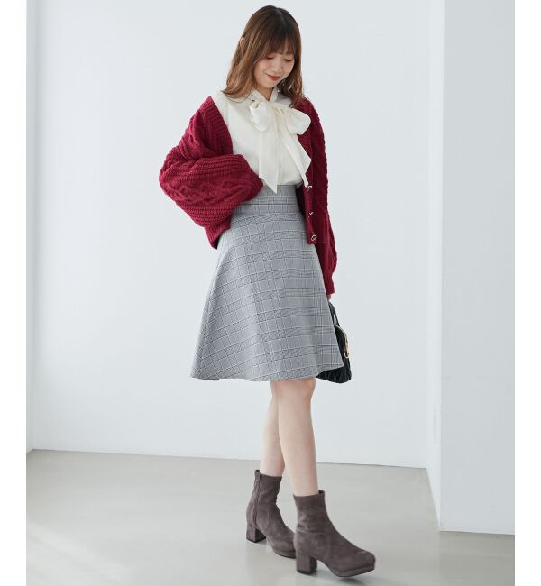 MAJESTICLEGON「ハートマシュマロモールカーディガン」|カーディガン|