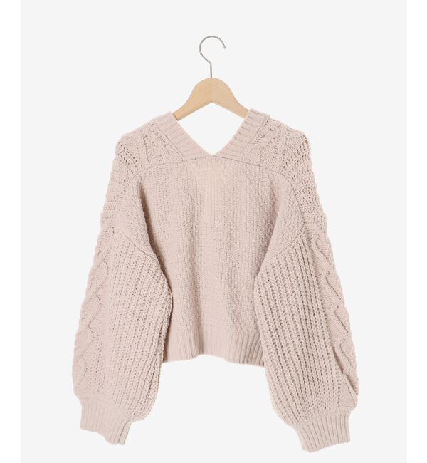 MAJESTICLEGON「ハートマシュマロモールカーディガン」|カーディガン|