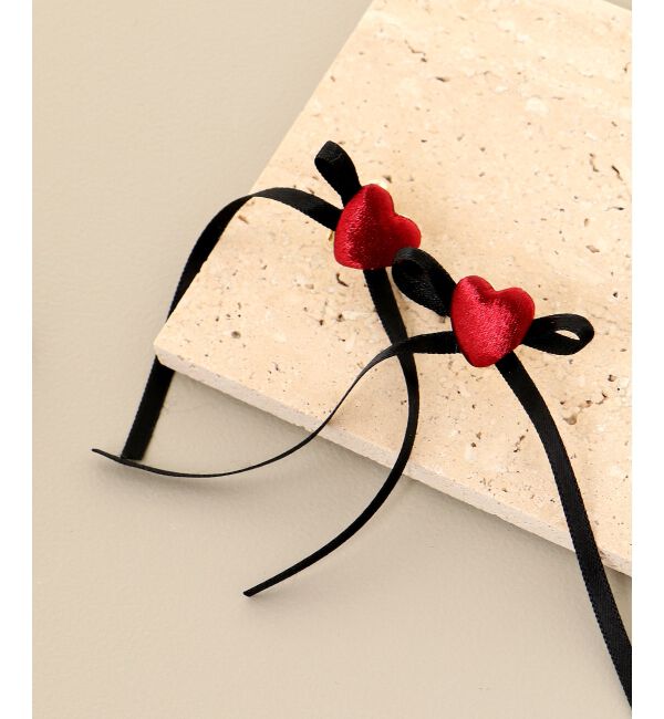 MAJESTICLEGON「リボンモチーフイヤリング」|イヤリング|