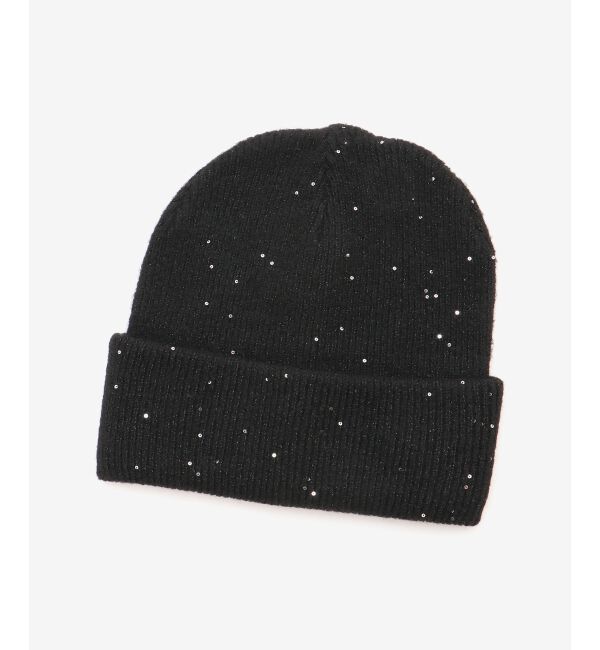  「スパンコールニットワッチ」|ニット帽|