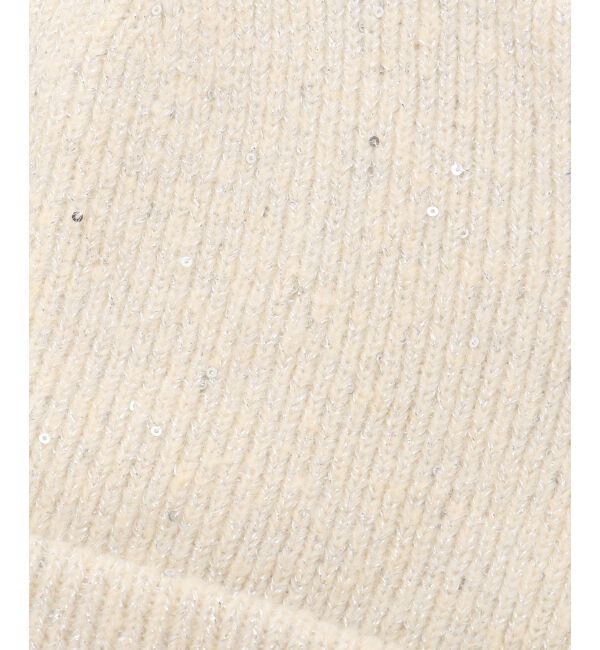  「スパンコールニットワッチ」|ニット帽|