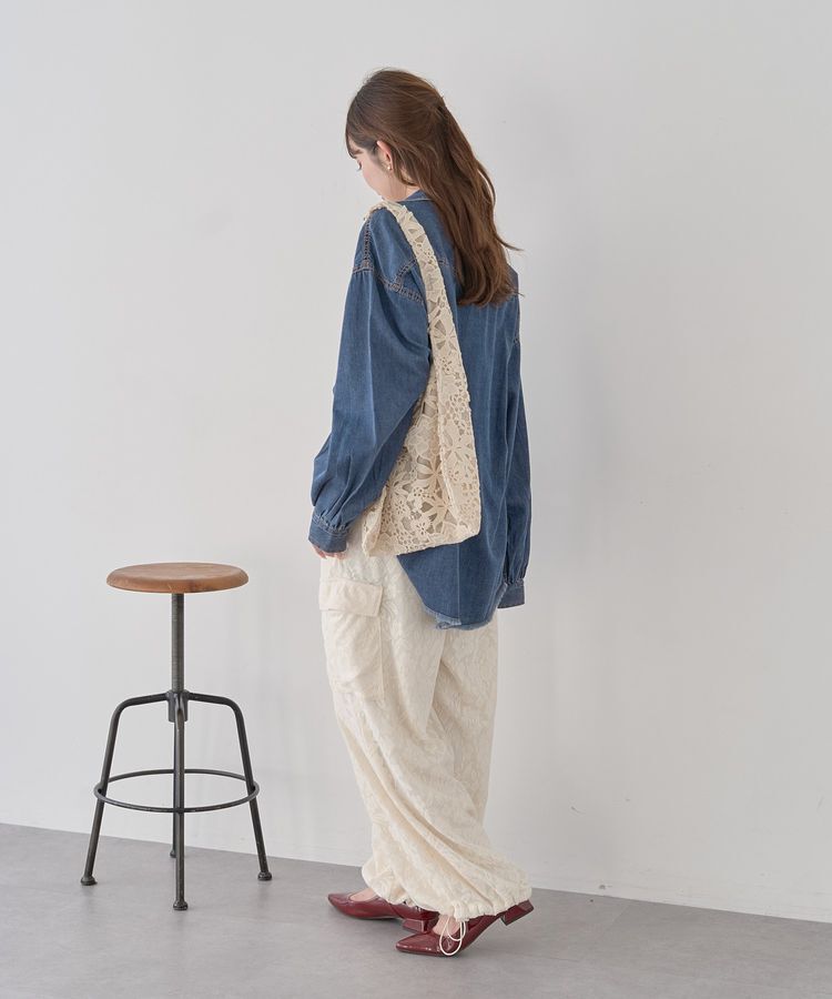 earth music&ecology「レースバッグ」|トートバッグ|