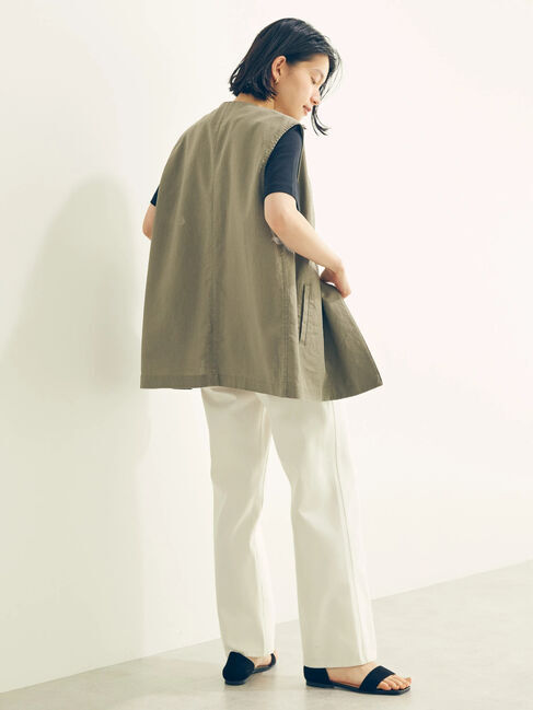 AMERICAN HOLIC「リネンブレンドジレベスト」|ベスト・ジレ|