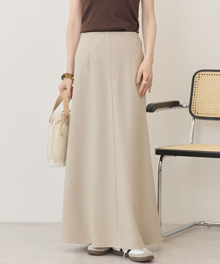 AMERICAN HOLIC「【接触冷感・イージーケア】リネンライクマーメイドスカート」|スカート|