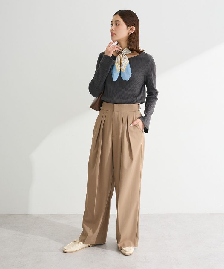 Green Parks「タックワイドパンツ」|その他|