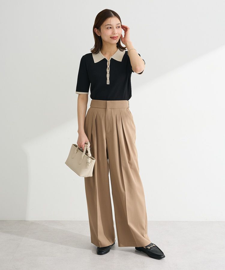 Green Parks「タックワイドパンツ」|その他|