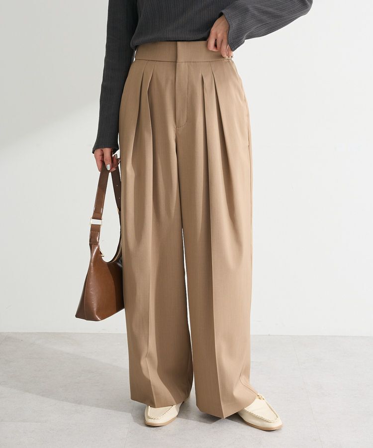 Green Parks「タックワイドパンツ」|その他|