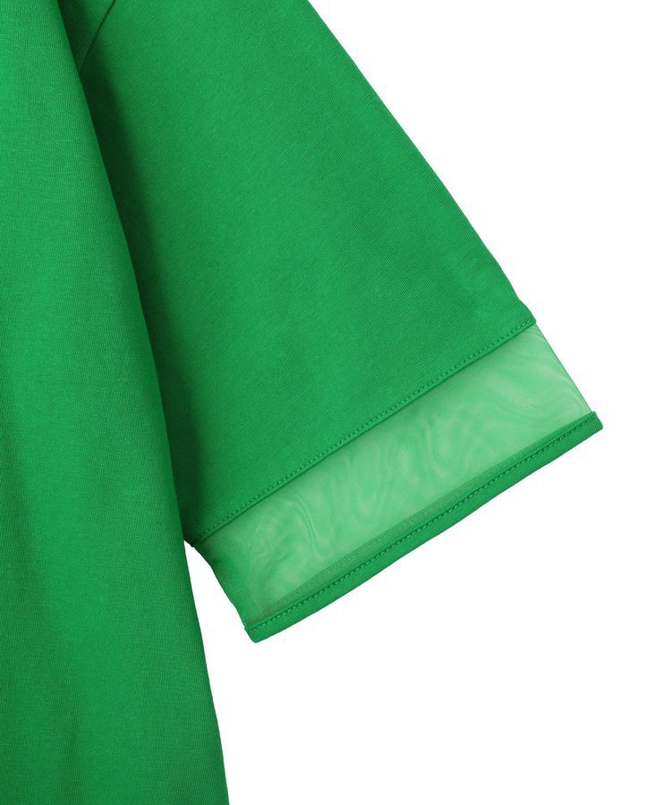 Green Parks「【適ON】遮熱チュールドッキングプルオーバー」|Tシャツ・カットソー|