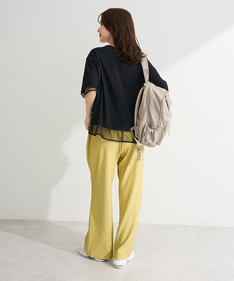 Green Parks「【適ON】遮熱チュールドッキングプルオーバー」|Tシャツ・カットソー|