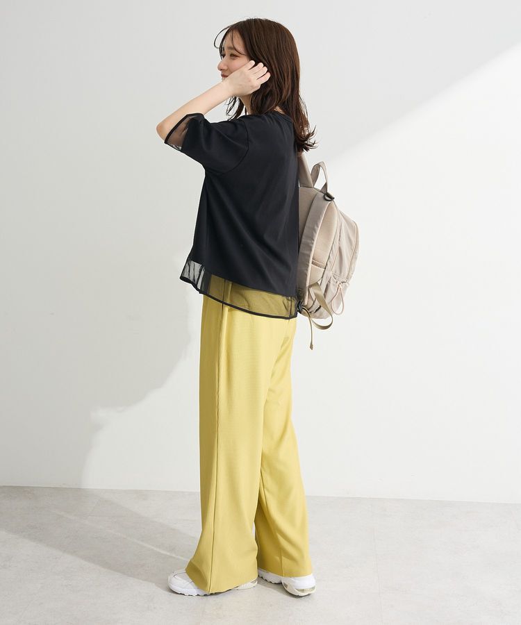 Green Parks「【適ON】遮熱チュールドッキングプルオーバー」|Tシャツ・カットソー|