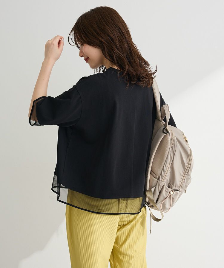 Green Parks「【適ON】遮熱チュールドッキングプルオーバー」|Tシャツ・カットソー|