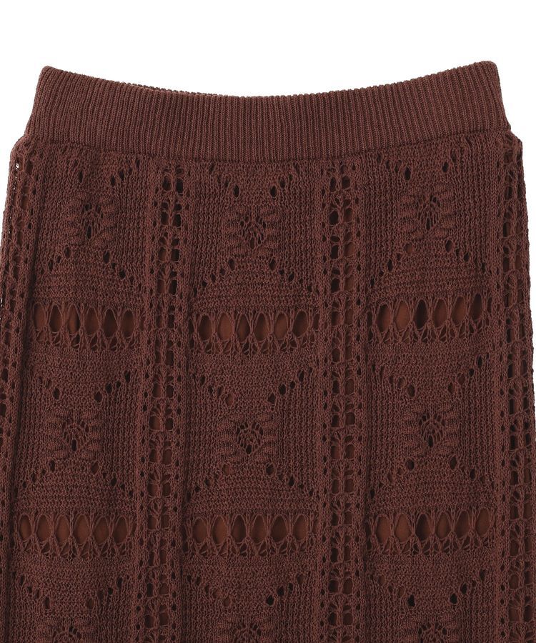 Green Parks「クロシェニットスカート」|スカート|