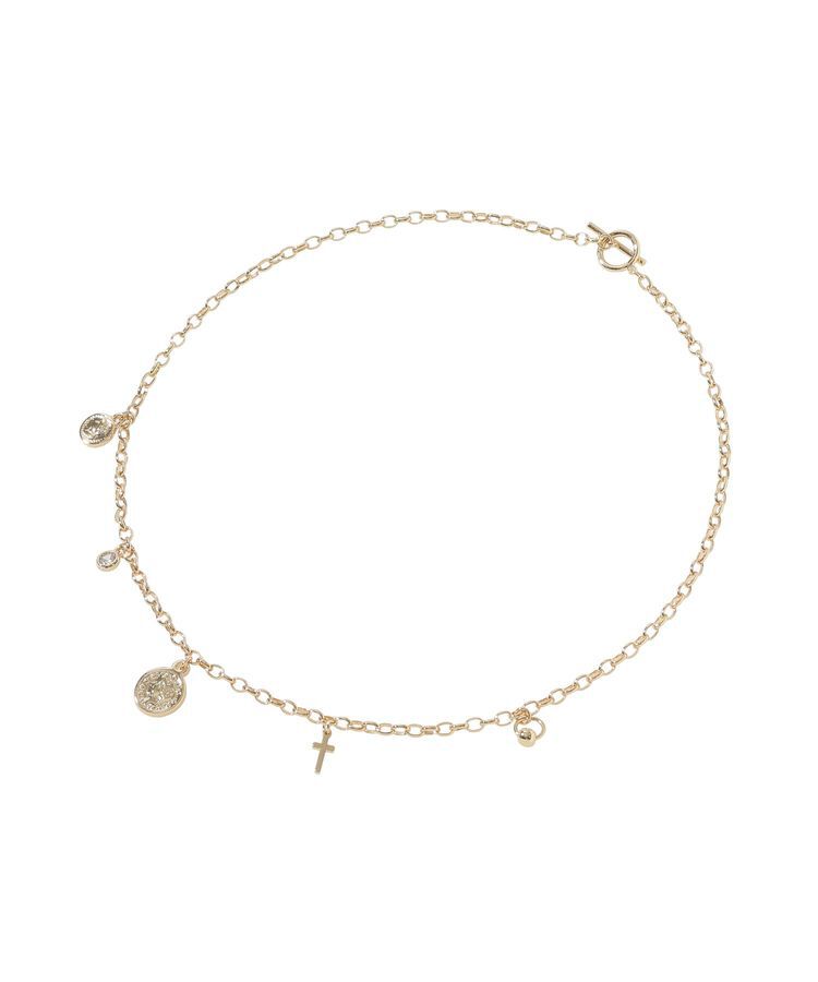 Green Parks「マルチチャームコインネックレス」|ネックレス|Gold