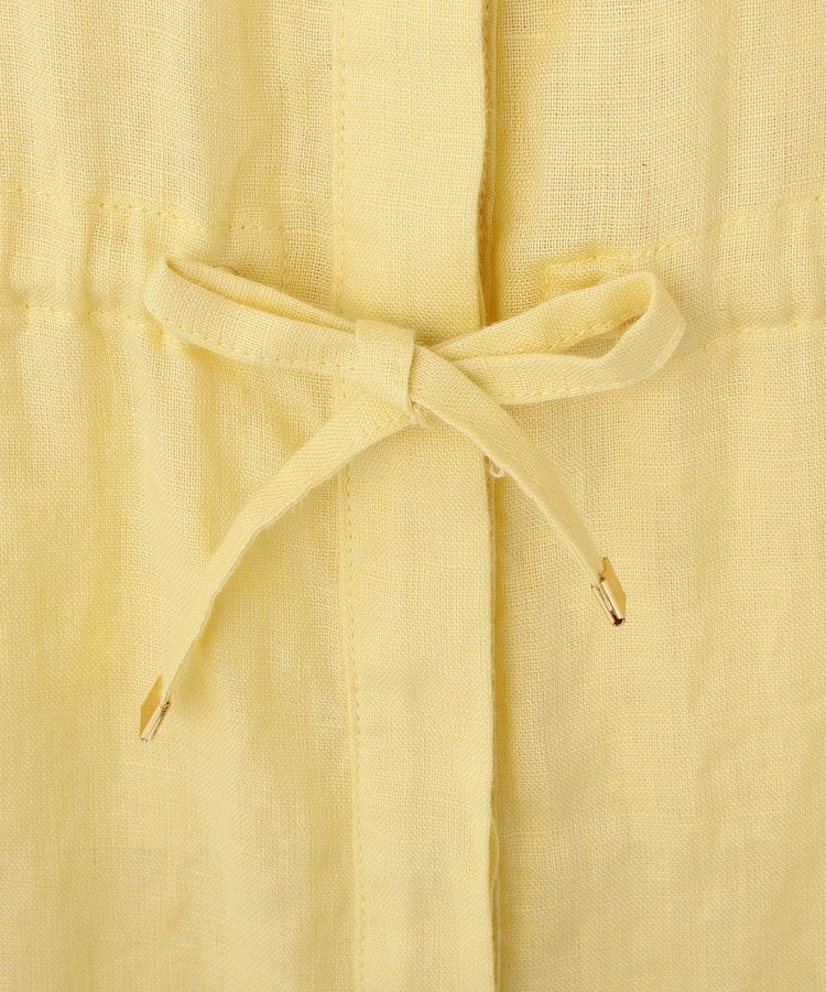 YECCA VECCA「フレンチリネンドロストワンピース」|ワンピース|