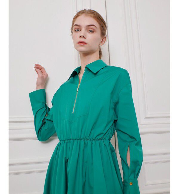 LOULOU WILLOUGHBY「【LOULOU WILLOUGHBY】ボリュームギャザーシャツワンピース」|ワンピース|