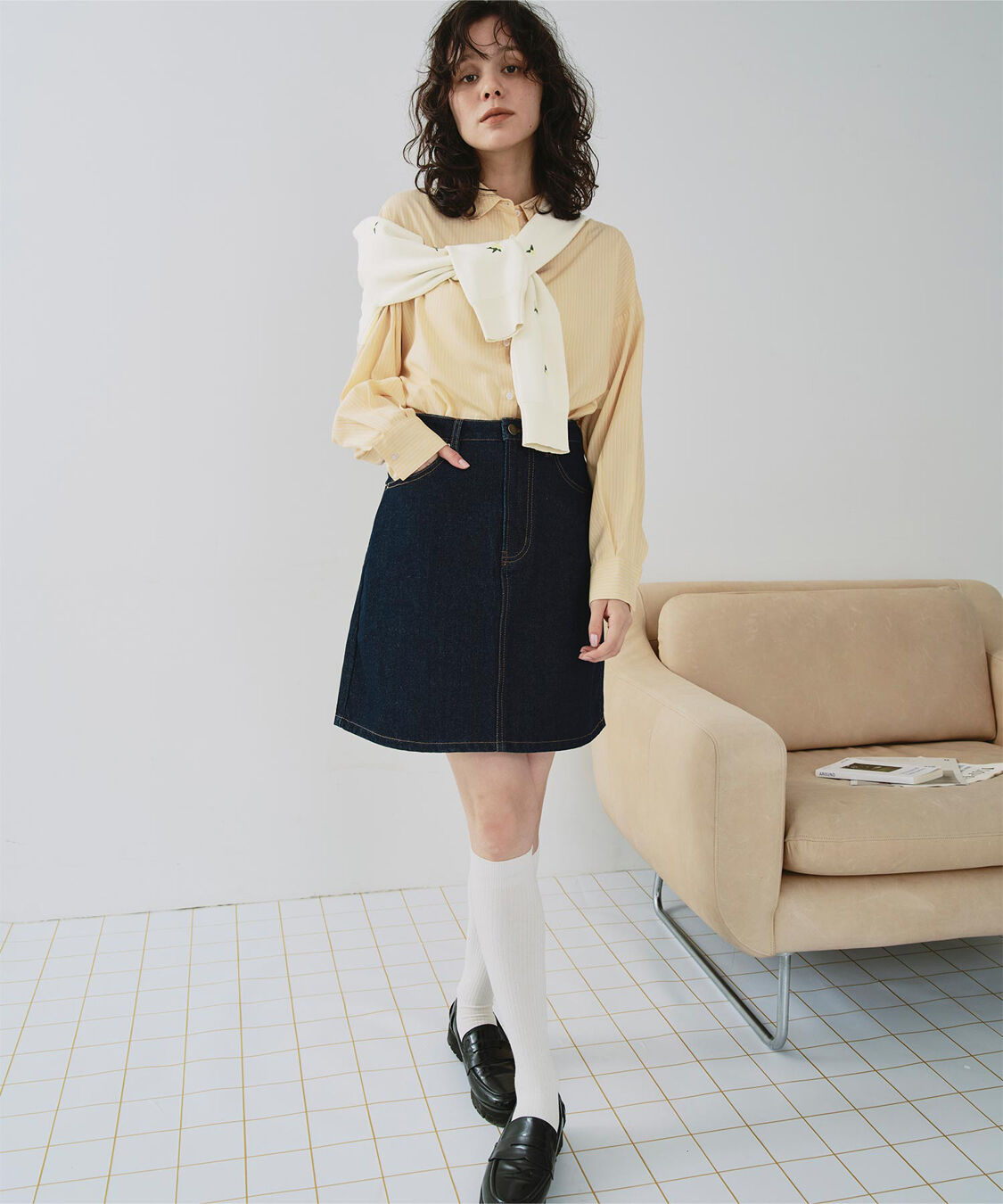 titivate「フラワー刺繍カーディガン」|カーディガン|