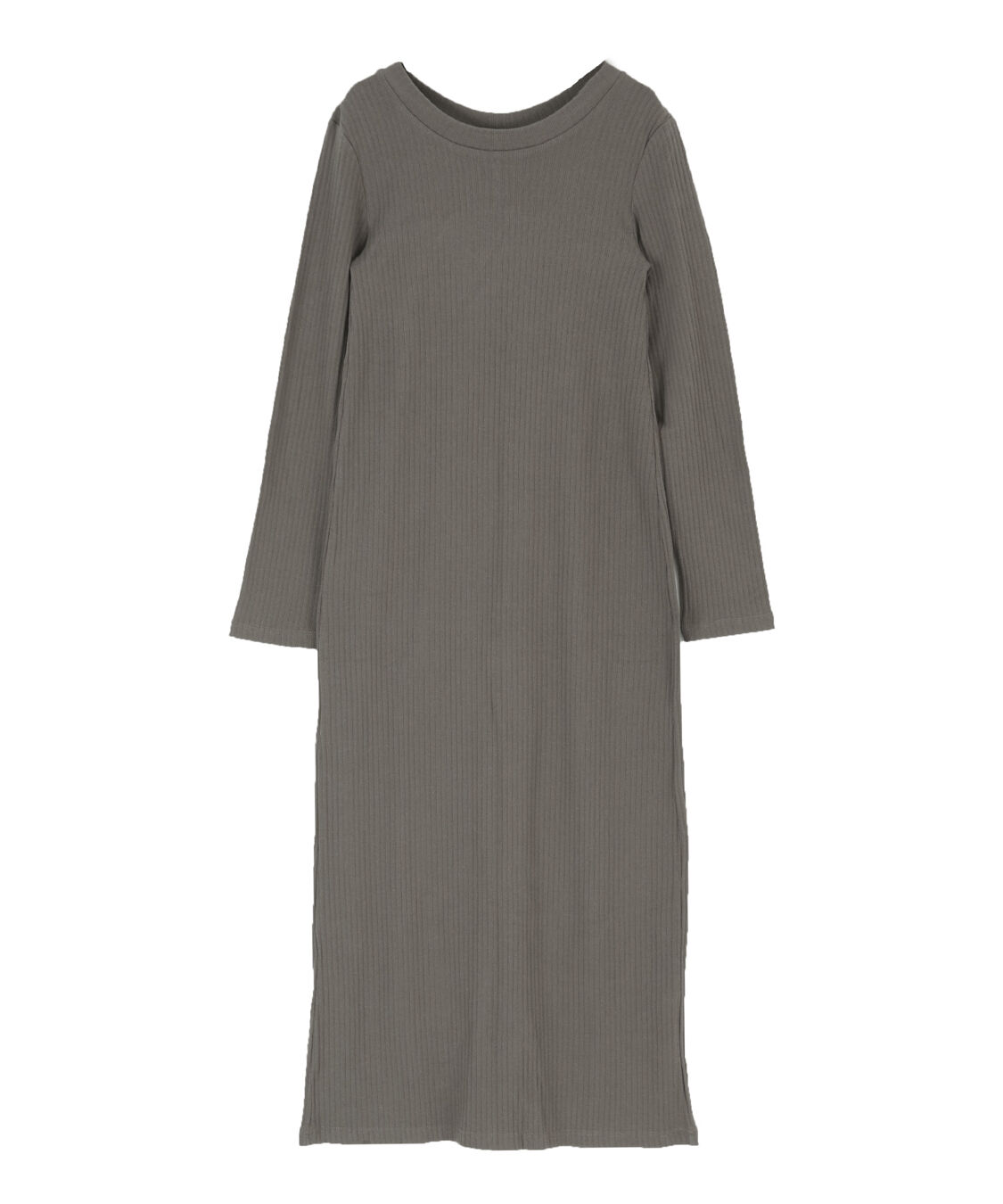 titivate「クルーネックリブワンピース」|ワンピース|