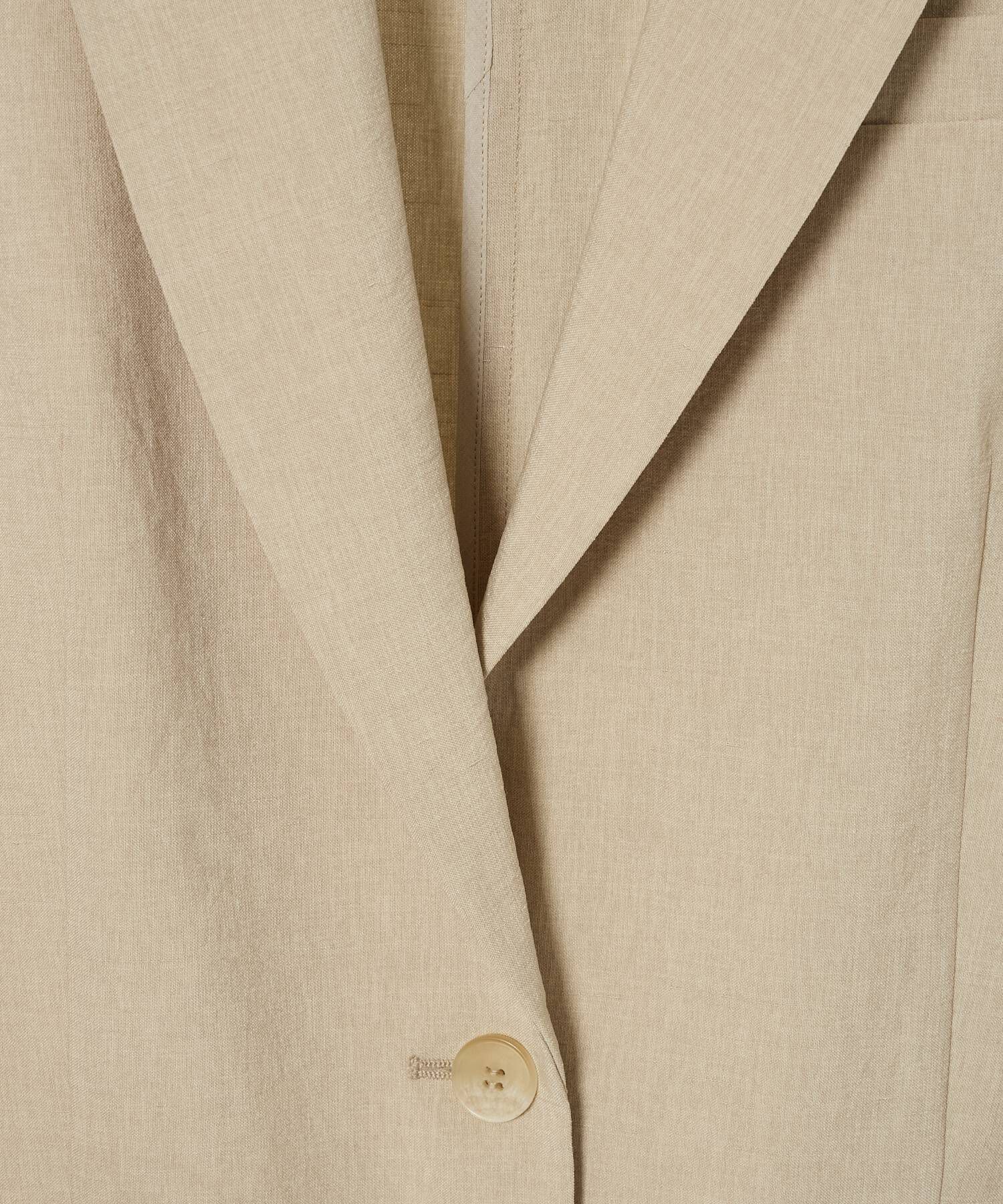 BABYLONE「リネンライクシャンタンクロスジャケット」|テーラードジャケット|