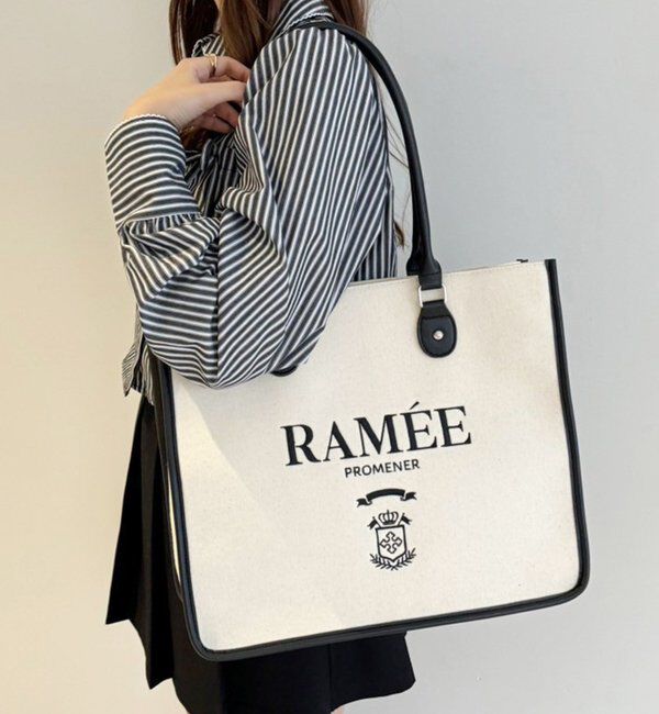  「【WEB限定リバイバル】刺しゅう入りトリミングトートバック」|ショルダー・メッセンジャー|