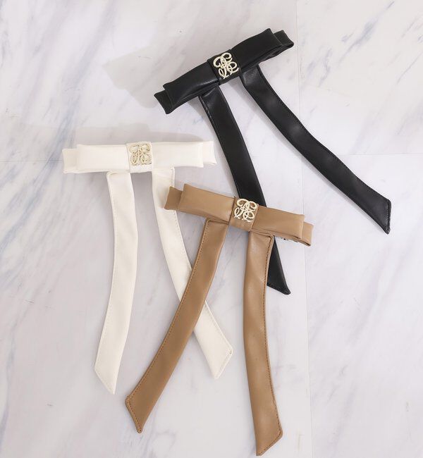  「【Eliane Collection】リボンバレッタ」|その他|