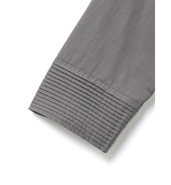 mizuiro ind「mizuiro ind ピンタックカラーシャツ」|シャツ・ブラウス|