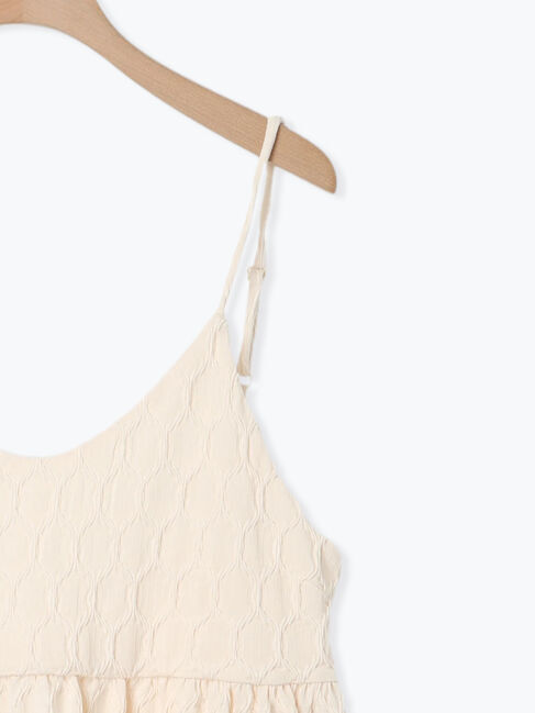 Samansa Mos2「カットジャカードキャミチュニック」|Tシャツ・カットソー|